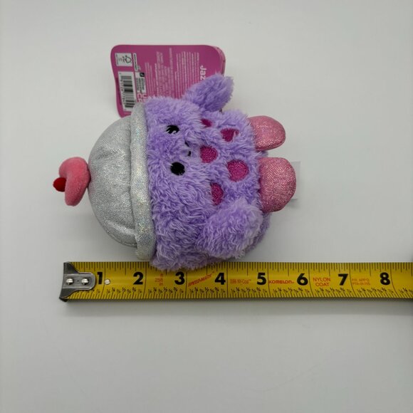 Bum Bumz SweetBumz 4.5" Mini Bowen the Boba Tea Valentine Day Stuffed Plush NEW - Picture 4 of 4
